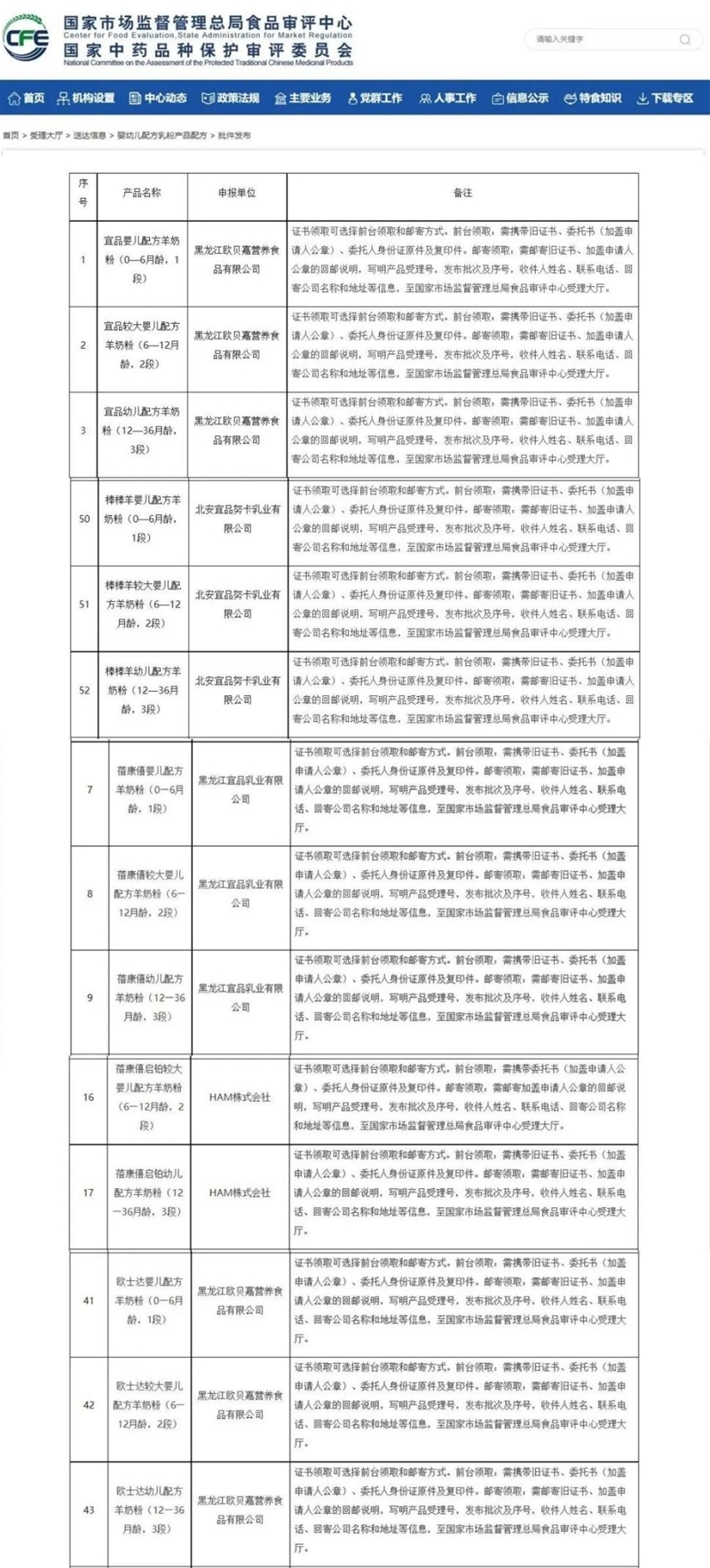 聚焦新國(guó)標(biāo) 宜品乳業(yè)旗下5款純羊奶粉通過新國(guó)標(biāo)配方注冊(cè)