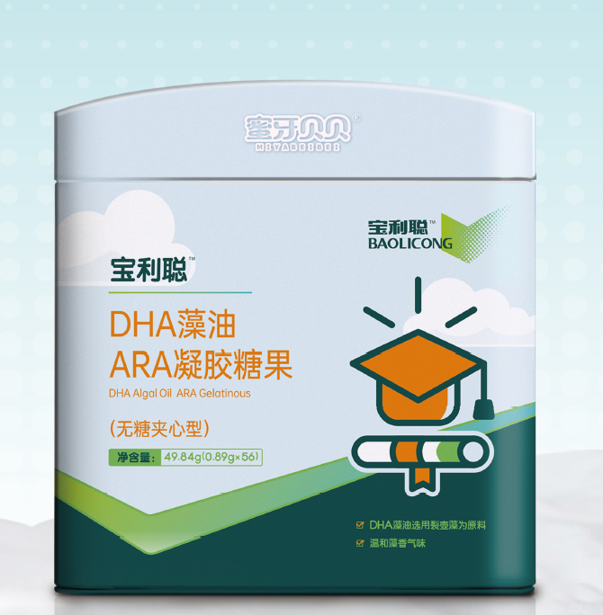 蜜牙貝貝 寶利聰 DNA藻油 ARA凝膠糖果