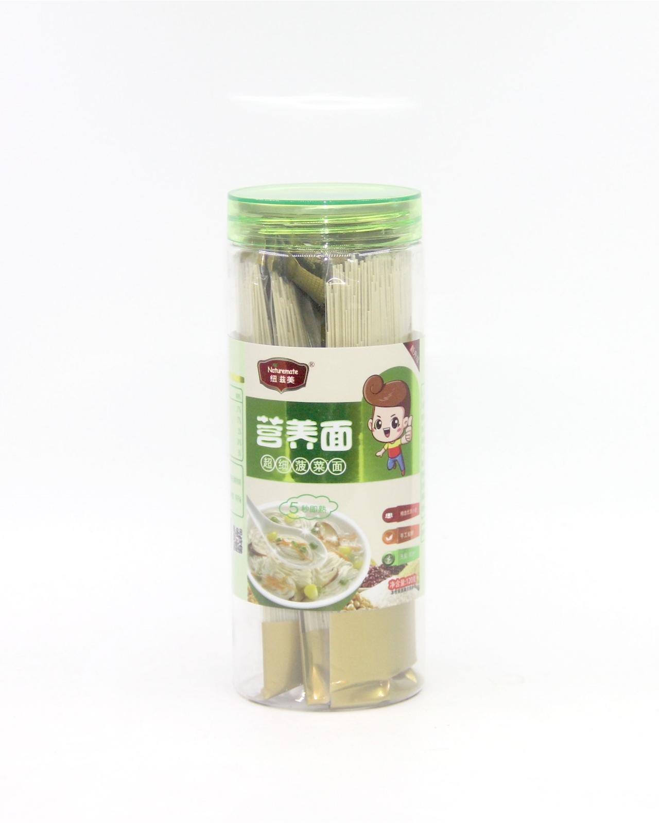 紐滋美超細菠菜罐面