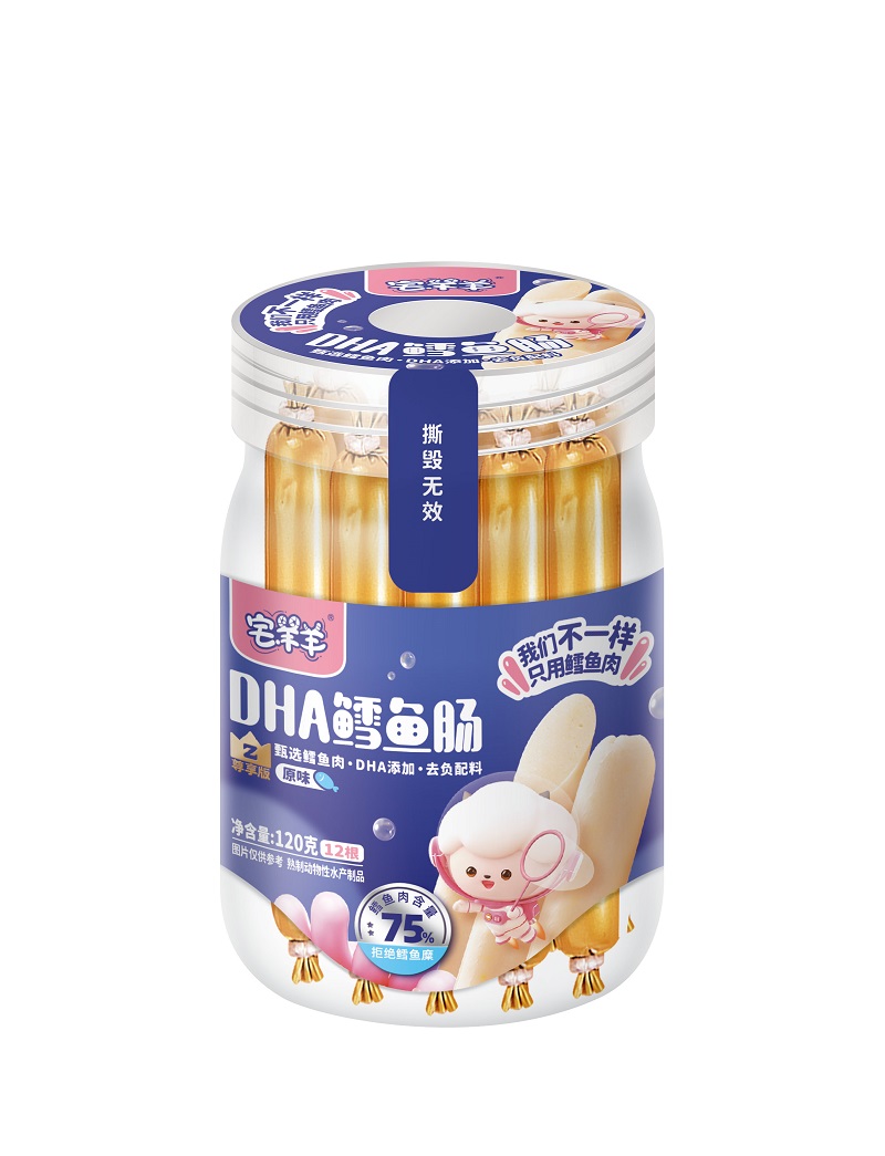 宅羊羊DHA鱈魚腸(原味）