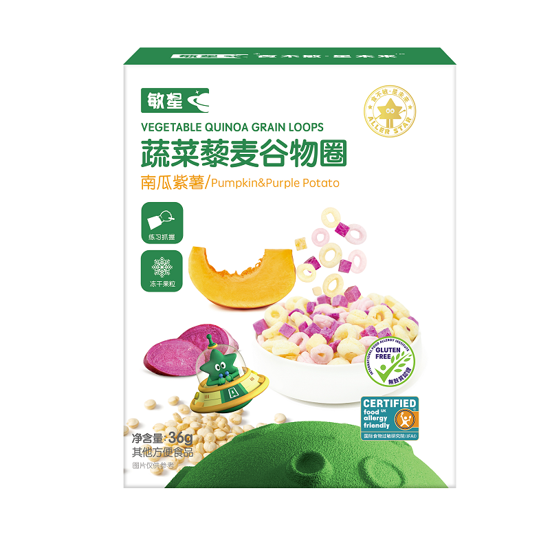 敏星蔬菜藜麥谷物圈